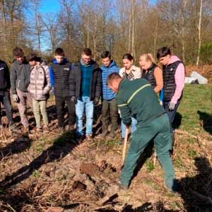 1-jeune,-1-arbre 1 jeune, 1 arbre